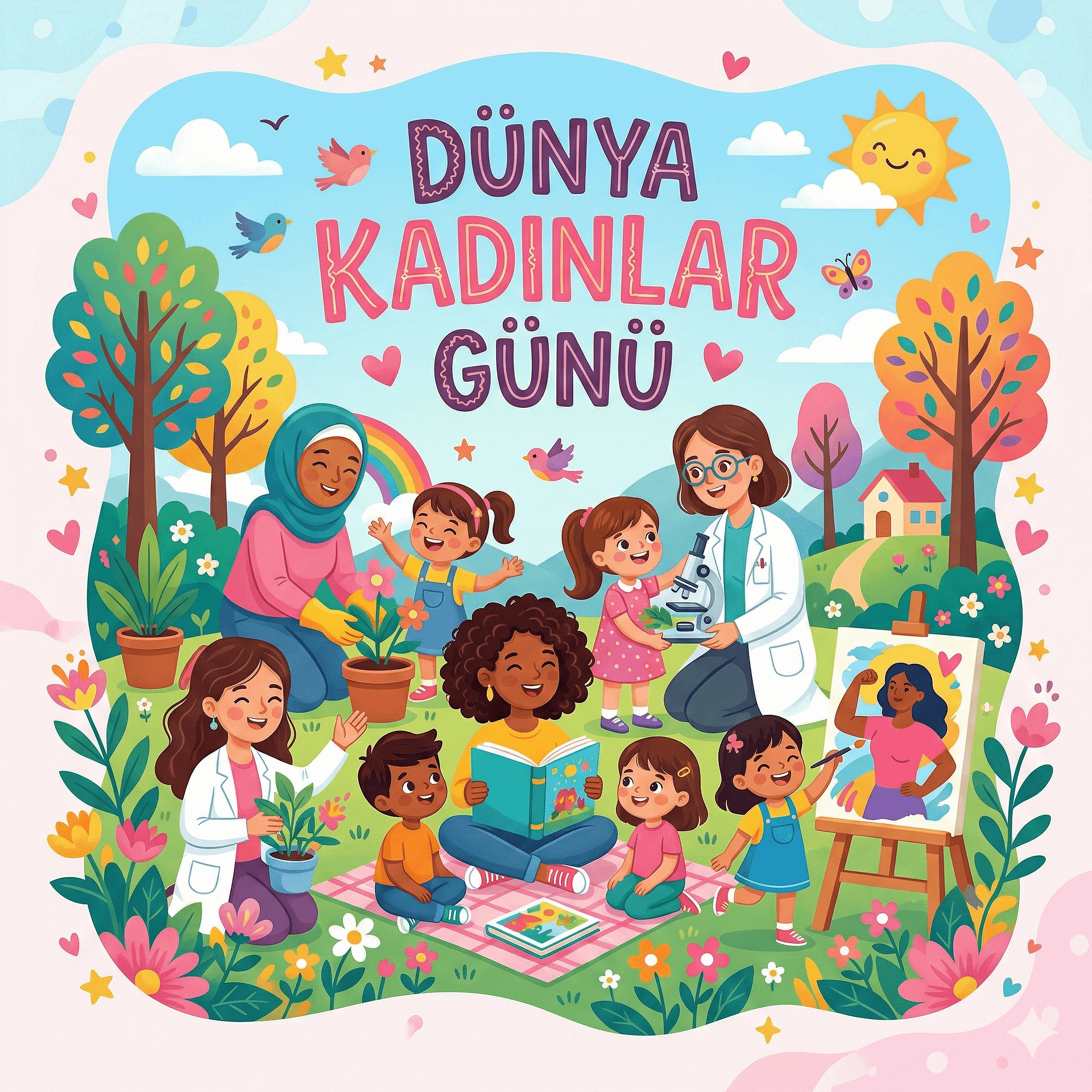 DÜNYA KADINLAR GÜNÜ – 3D ETKİNLİK