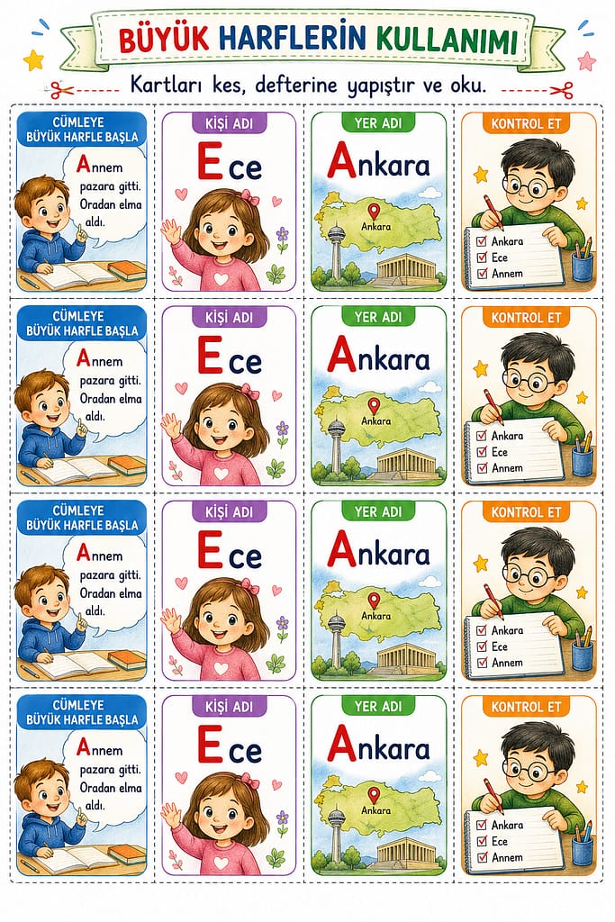 Renkli Defter Notu Görseli