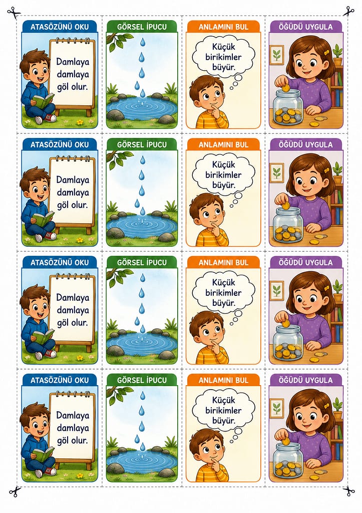 Renkli Defter Notu Görseli