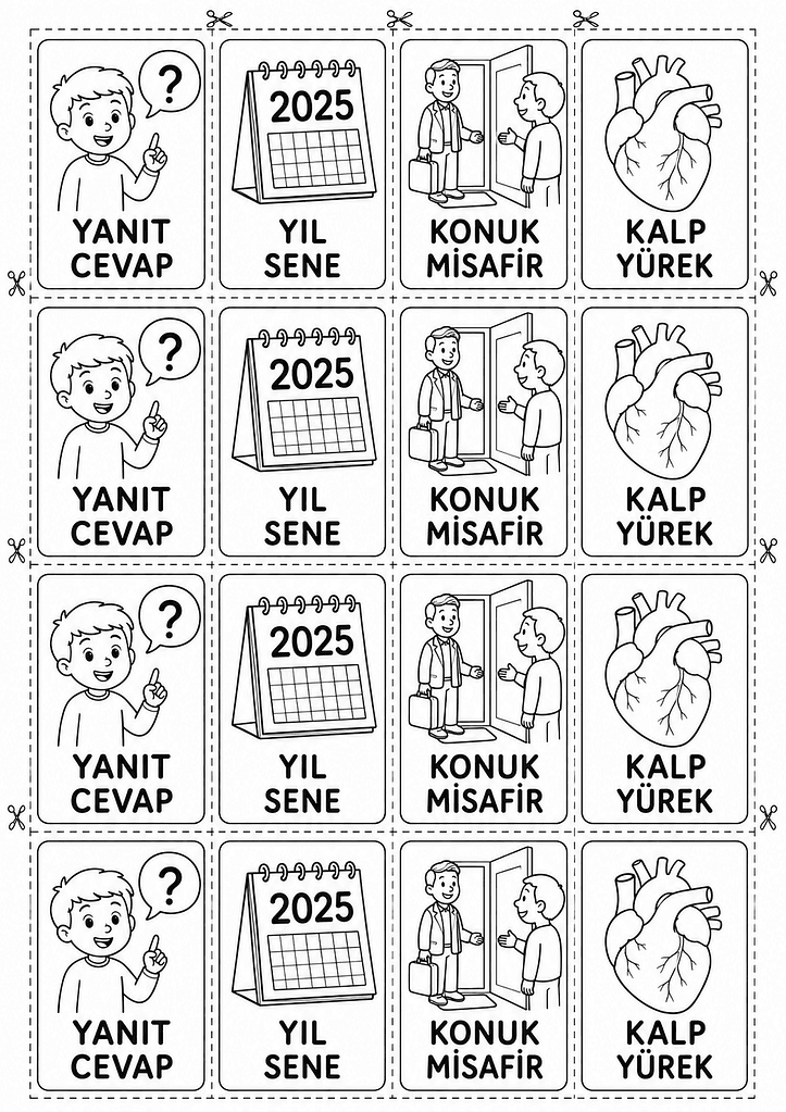 Siyah-Beyaz Defter Notu Görseli