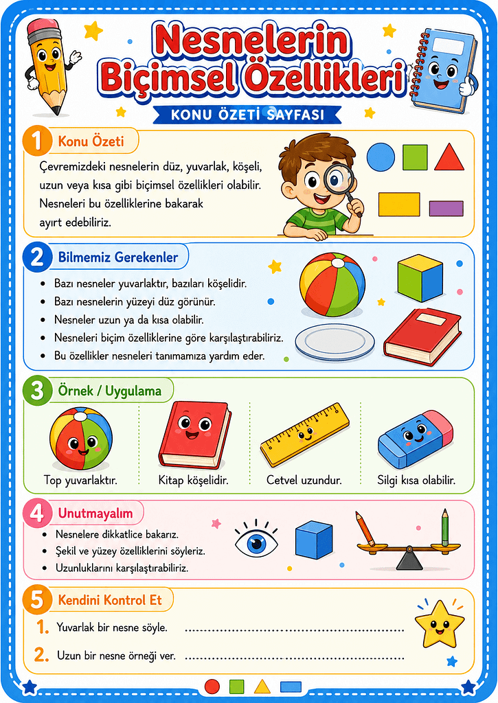 Konu Özeti Görselleri