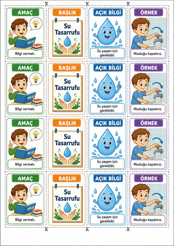 Renkli Defter Notu Görseli