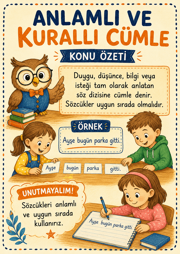 Konu Özeti Görselleri