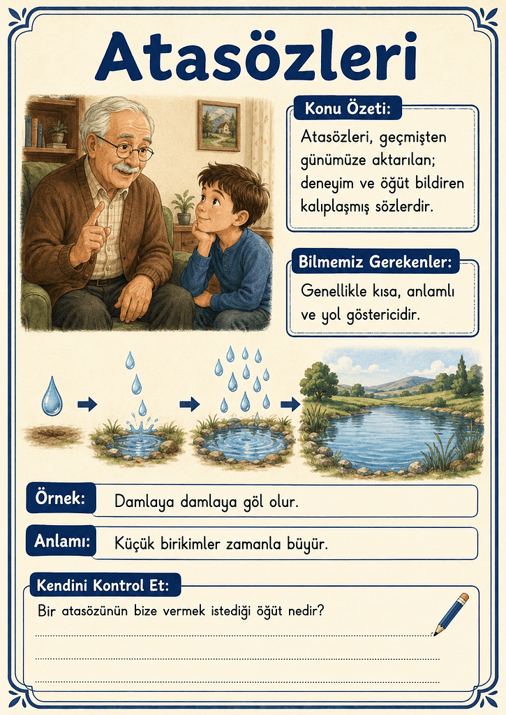 Konu Özeti Görselleri