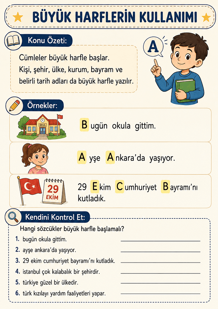 Konu Özeti Görselleri