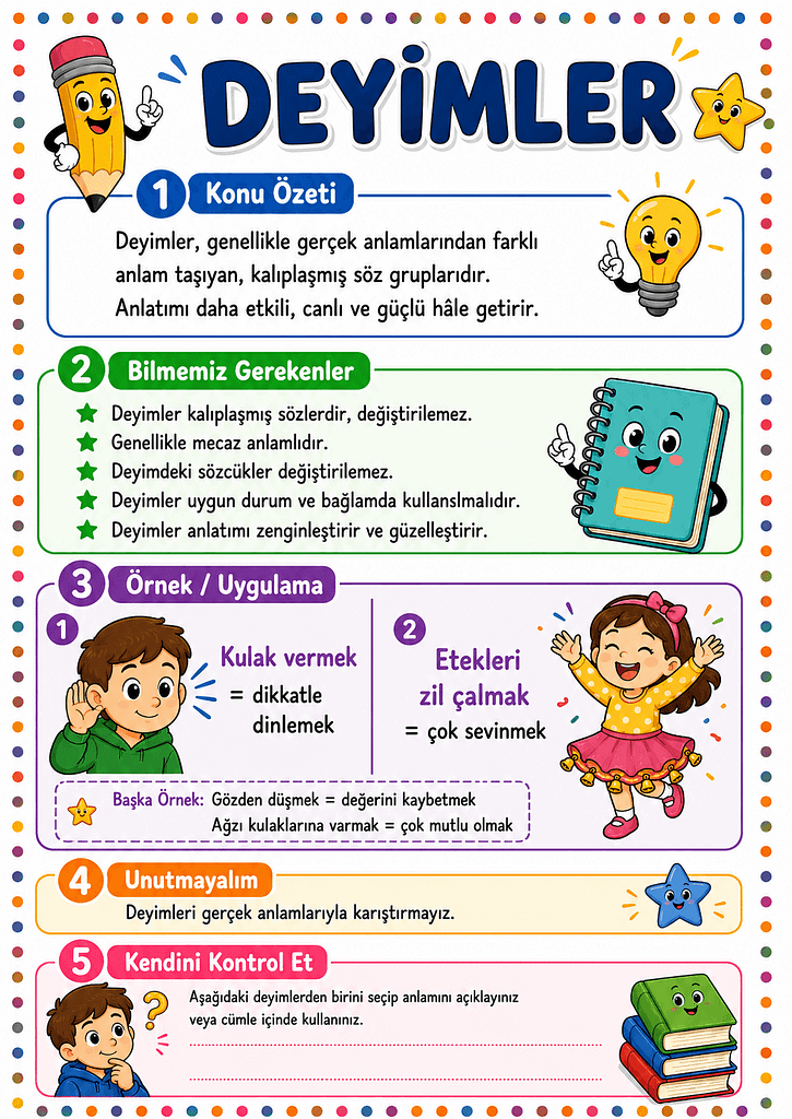 Konu Özeti Görselleri