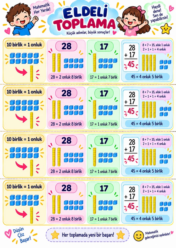 Renkli Defter Notu Görseli