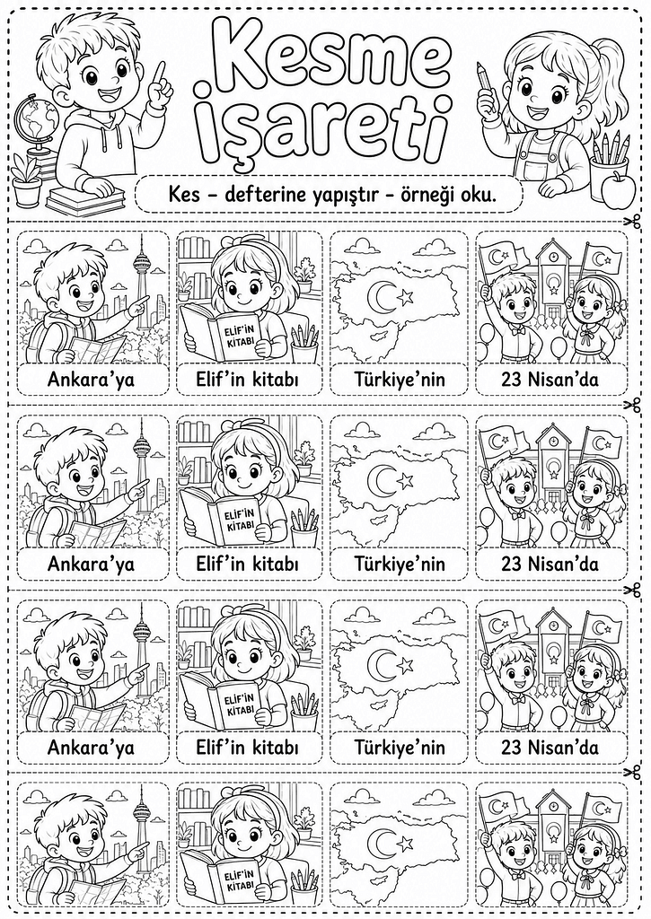 Siyah-Beyaz Defter Notu Görseli