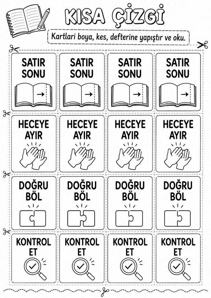 Siyah-Beyaz Defter Notu Görseli