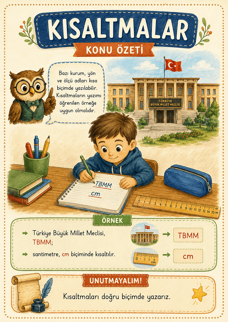 Konu Özeti Görselleri