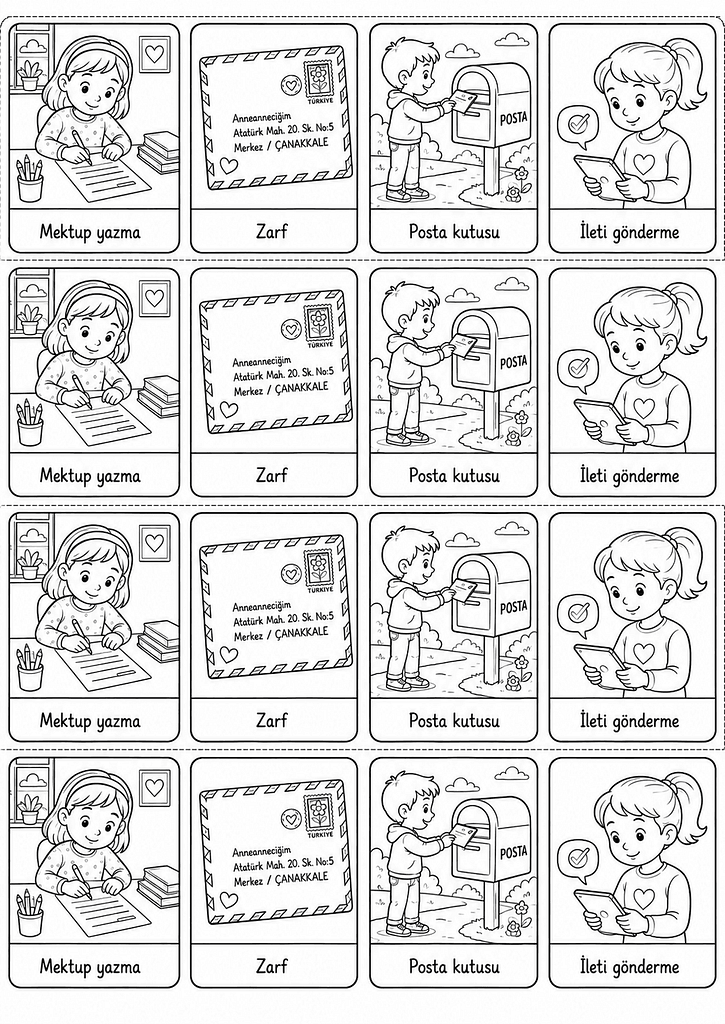 Siyah-Beyaz Defter Notu Görseli