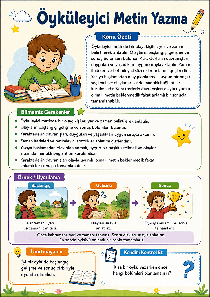 Konu Özeti Görselleri