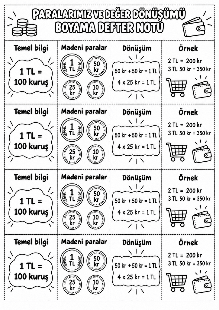 Siyah-Beyaz Defter Notu Görseli