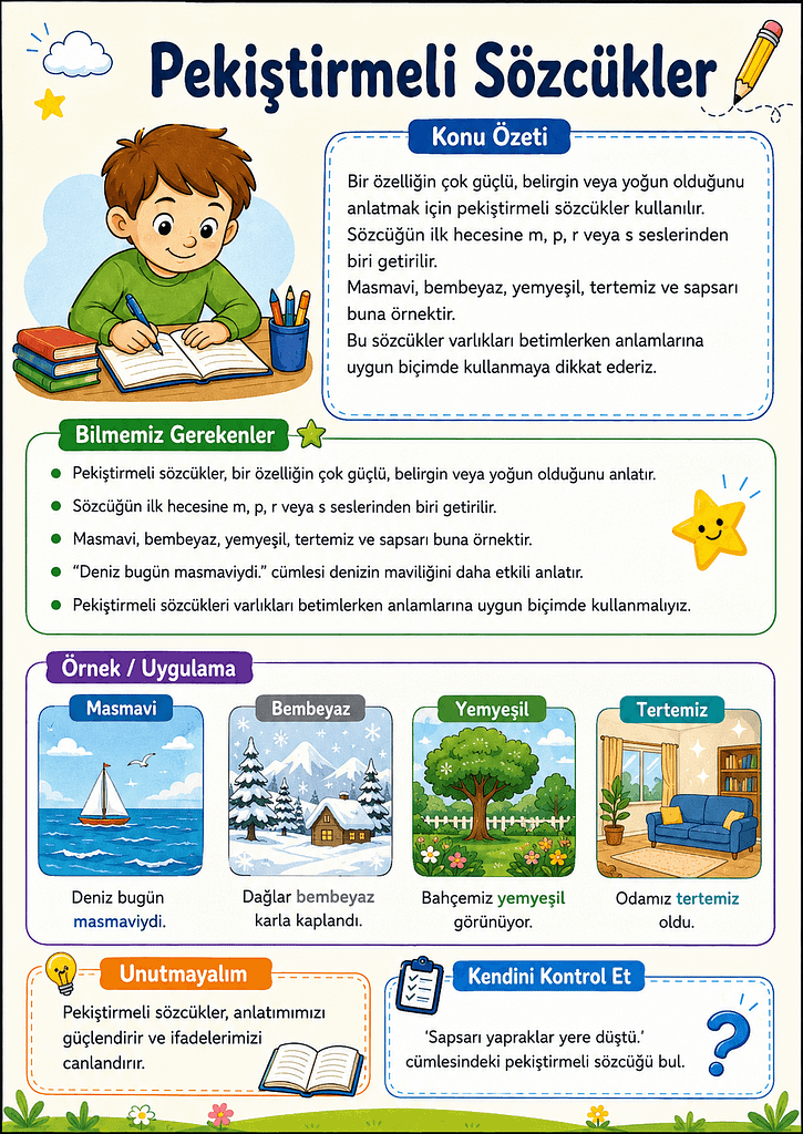 Konu Özeti Görselleri
