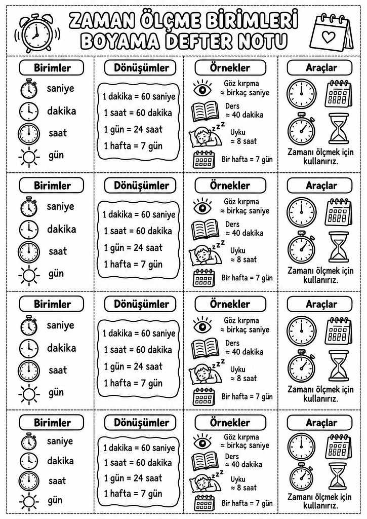 Siyah-Beyaz Defter Notu Görseli